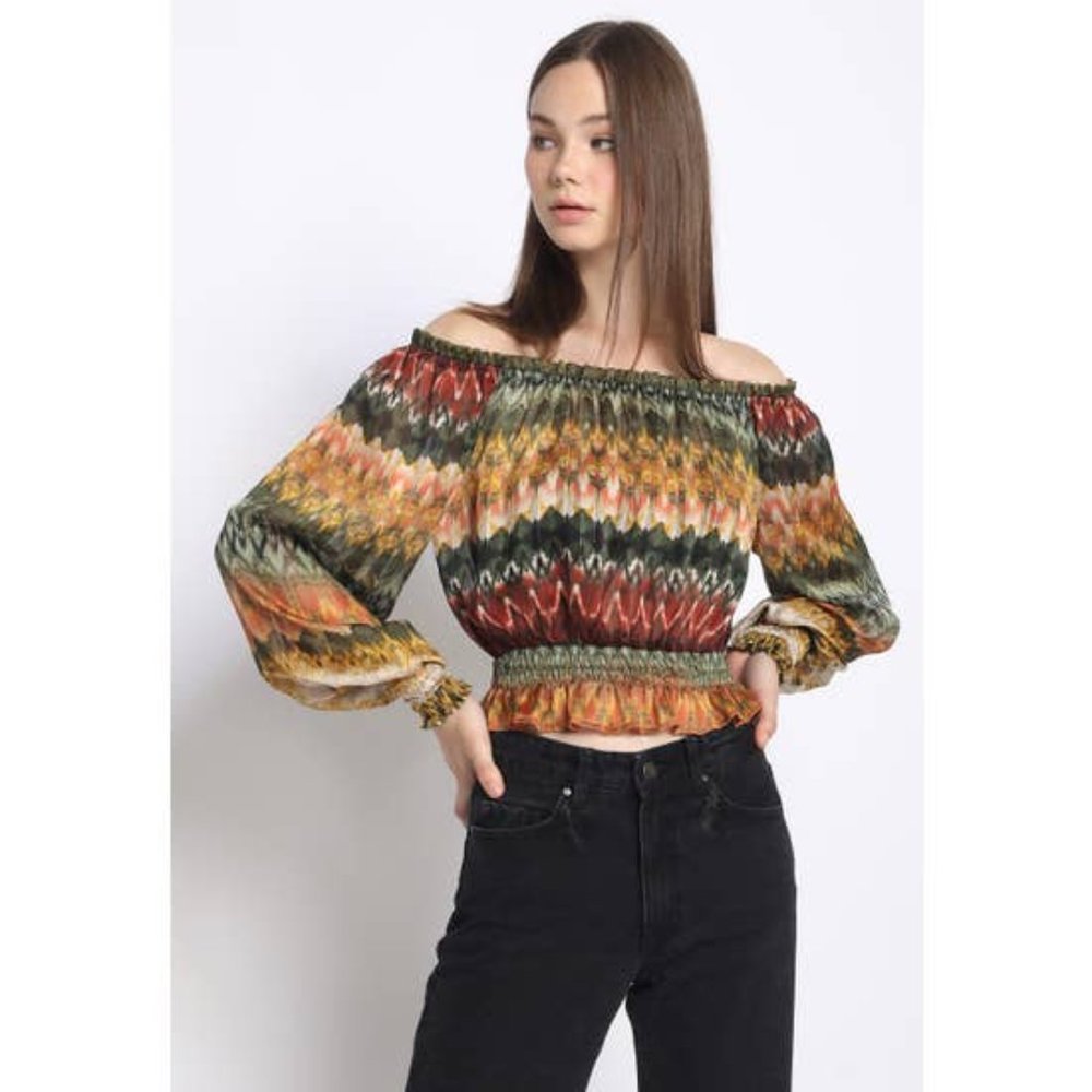 Peasant Off Shoulder Top